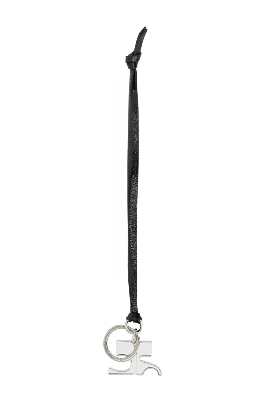 courrèges Women's Keychain AC Naplack Black, view 2
