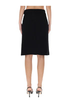 courrèges Women's Midi Skirt Black, view 5