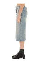 courrèges Women's Midi Skirt Blue, view 4