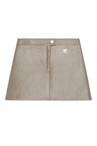 courrèges Women's Miniskirt Reedition Brown