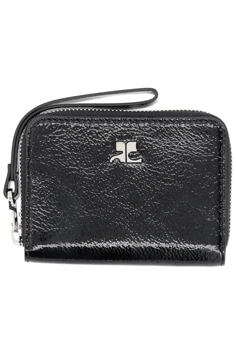 courrèges Women's Naplack Wallet Black