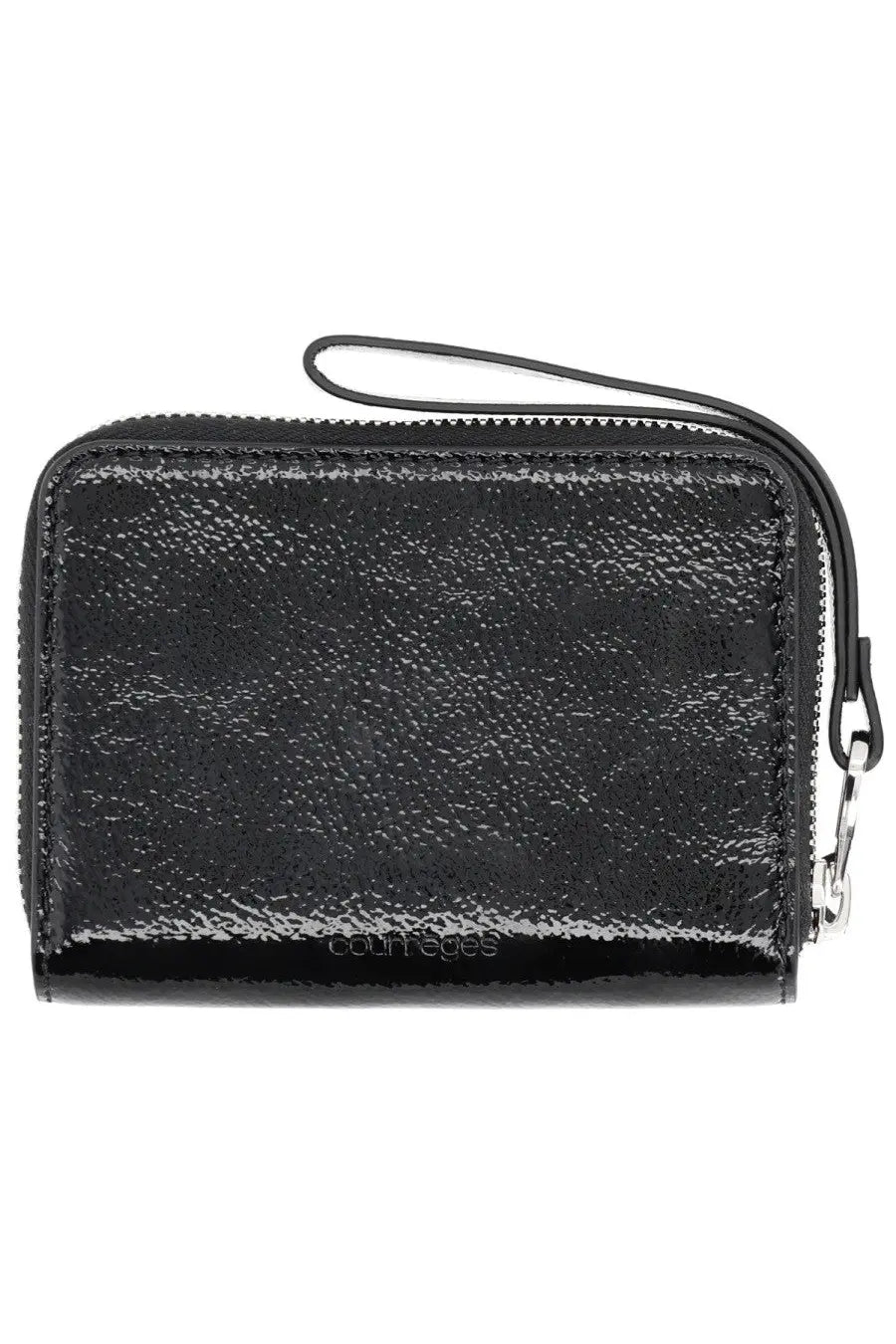 courrèges Women's Naplack Wallet Black, view 2