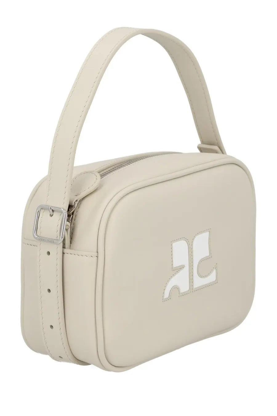 courrèges Women's Reedition Naplack Bag Beige, view 3