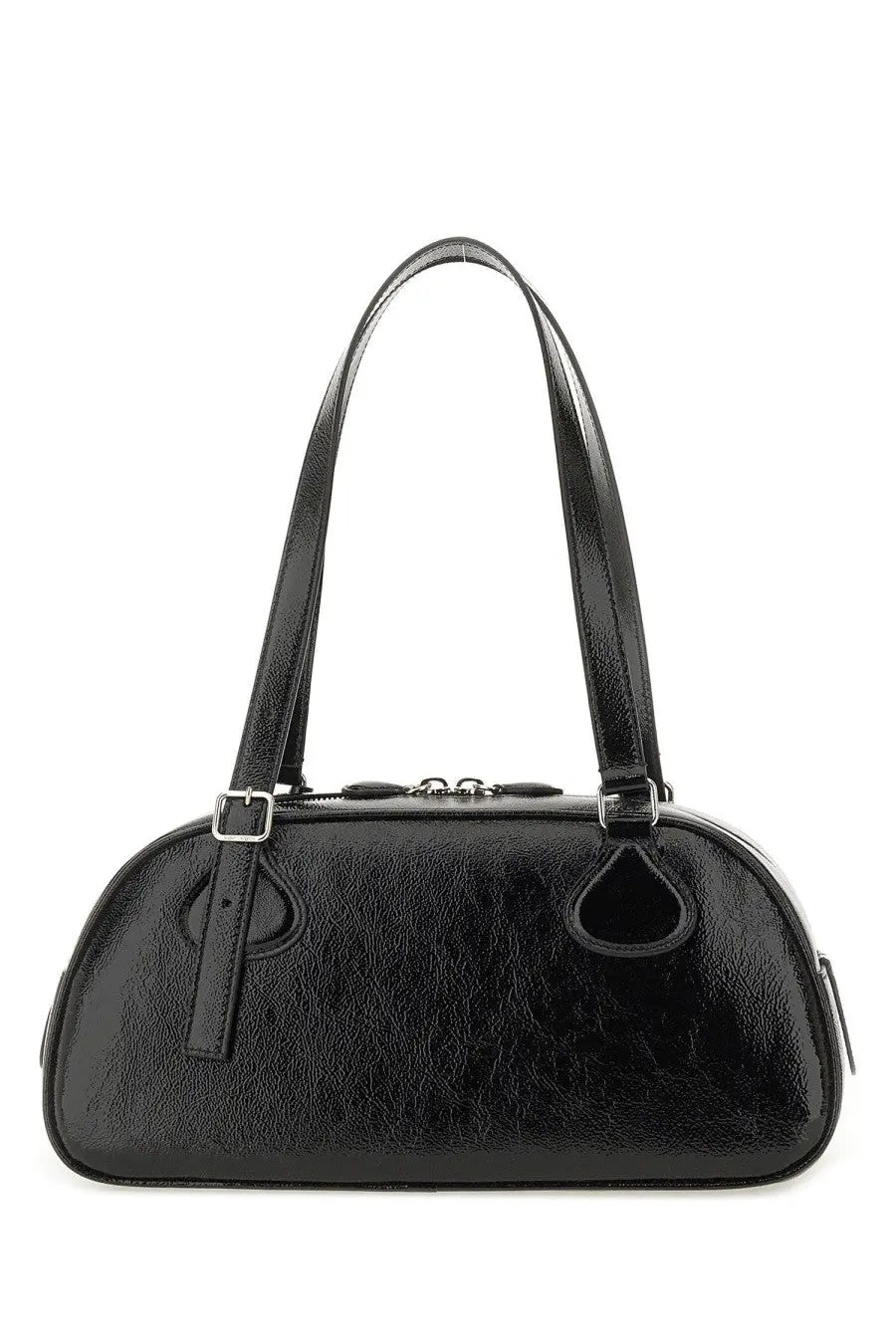 courrèges Women's Shoulder Bag Friday Medium Black, view 2