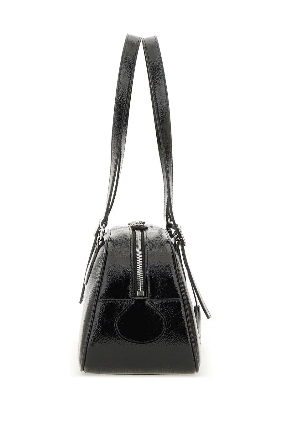 courrèges Women's Shoulder Bag Friday Medium Black, view 3