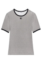 courrèges Women's Signature Contrast Shirt Black