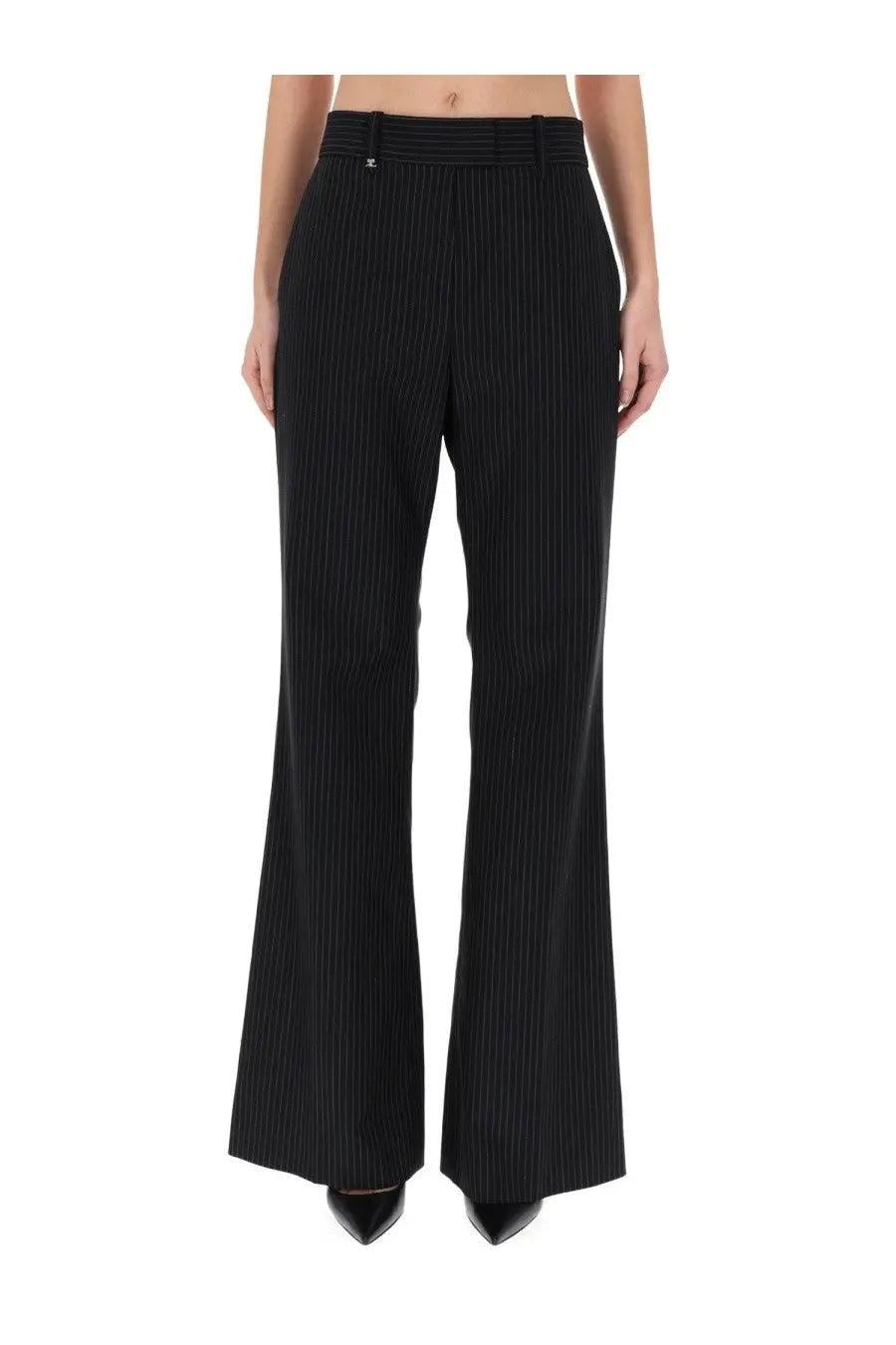 courrèges Women's Tailored Pants Black, view 4