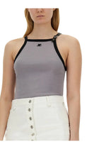 courrèges Women's Tops Grey, view 3