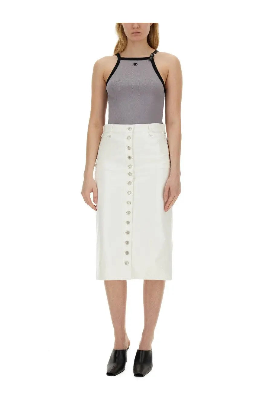 courrèges Women's Tops Grey, view 2