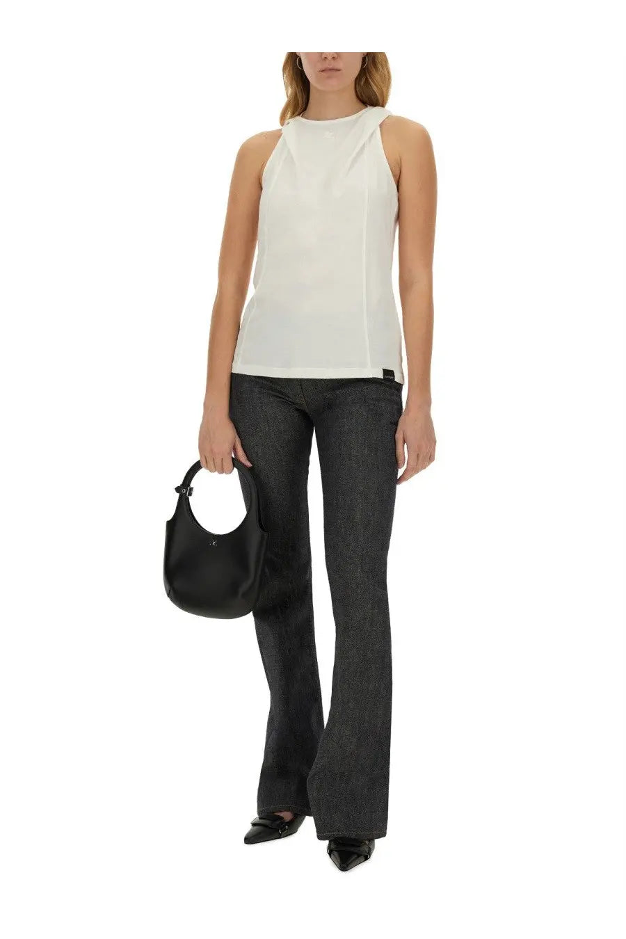 courrèges Women's Tops White, view 2