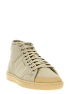 Saint Laurent Court Classic Sneakers Beige, view 2