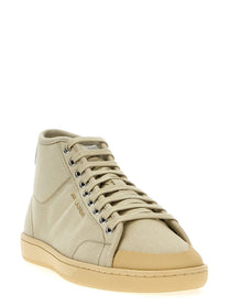 Saint Laurent Court Classic Sneakers Beige, view 2