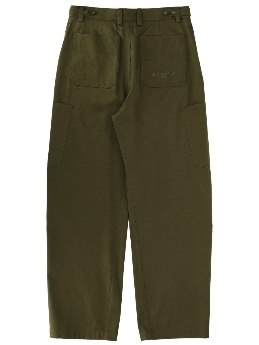 Givenchy Men's Couture Seam Pants Brown