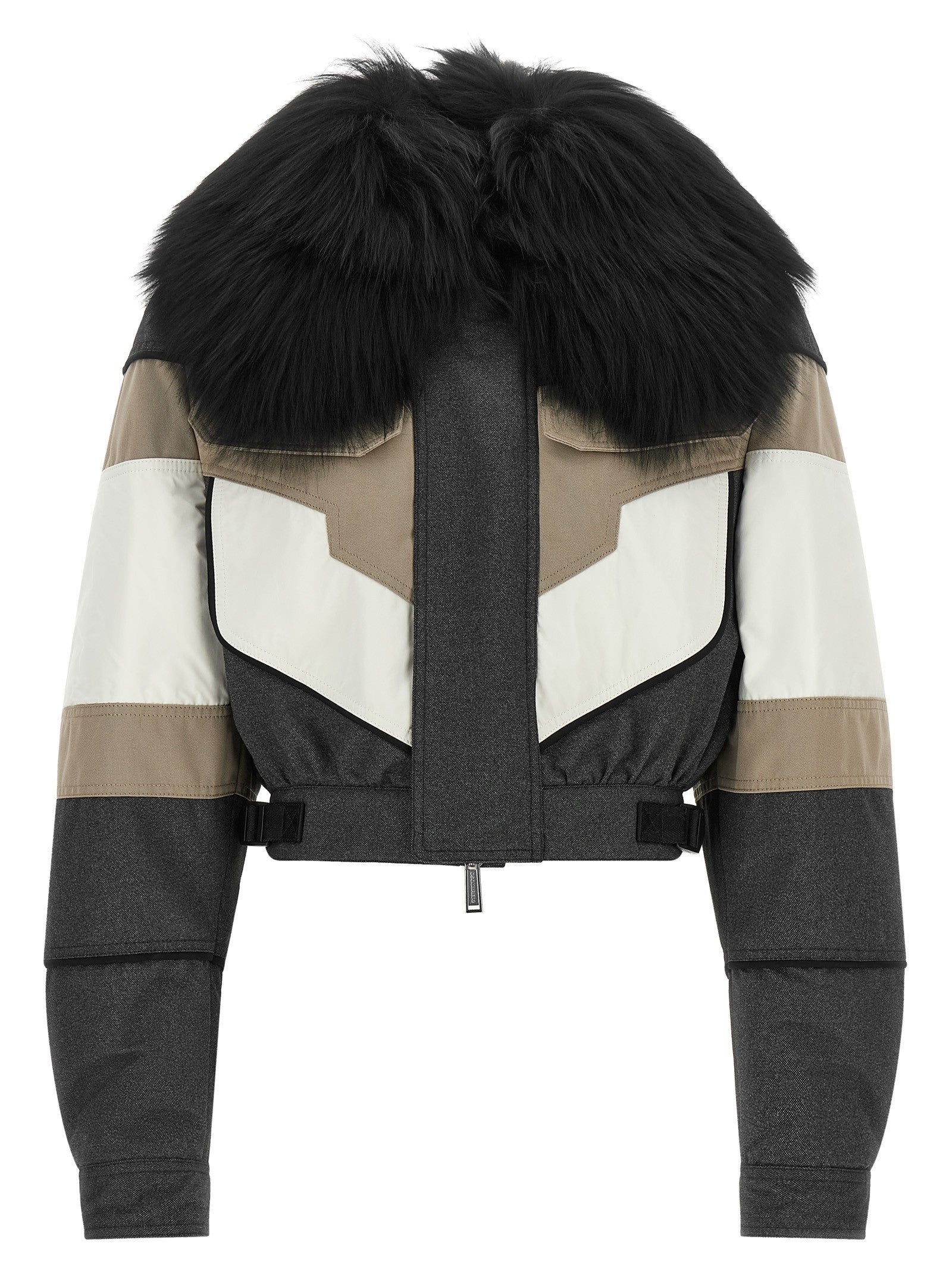 Dsquared2 Couture Ski Bomber Down Jacket Gold