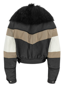 Dsquared2 Couture Ski Bomber Down Jacket Gold