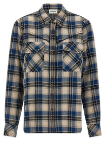 Parosh Cowboy Shirt Gold