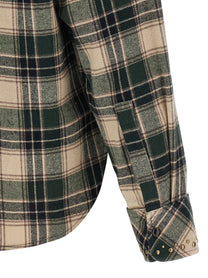 Parosh Cowboy Shirt Green