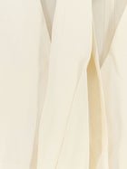 Toteme Women's Cowl Neck Viscose Shirt White