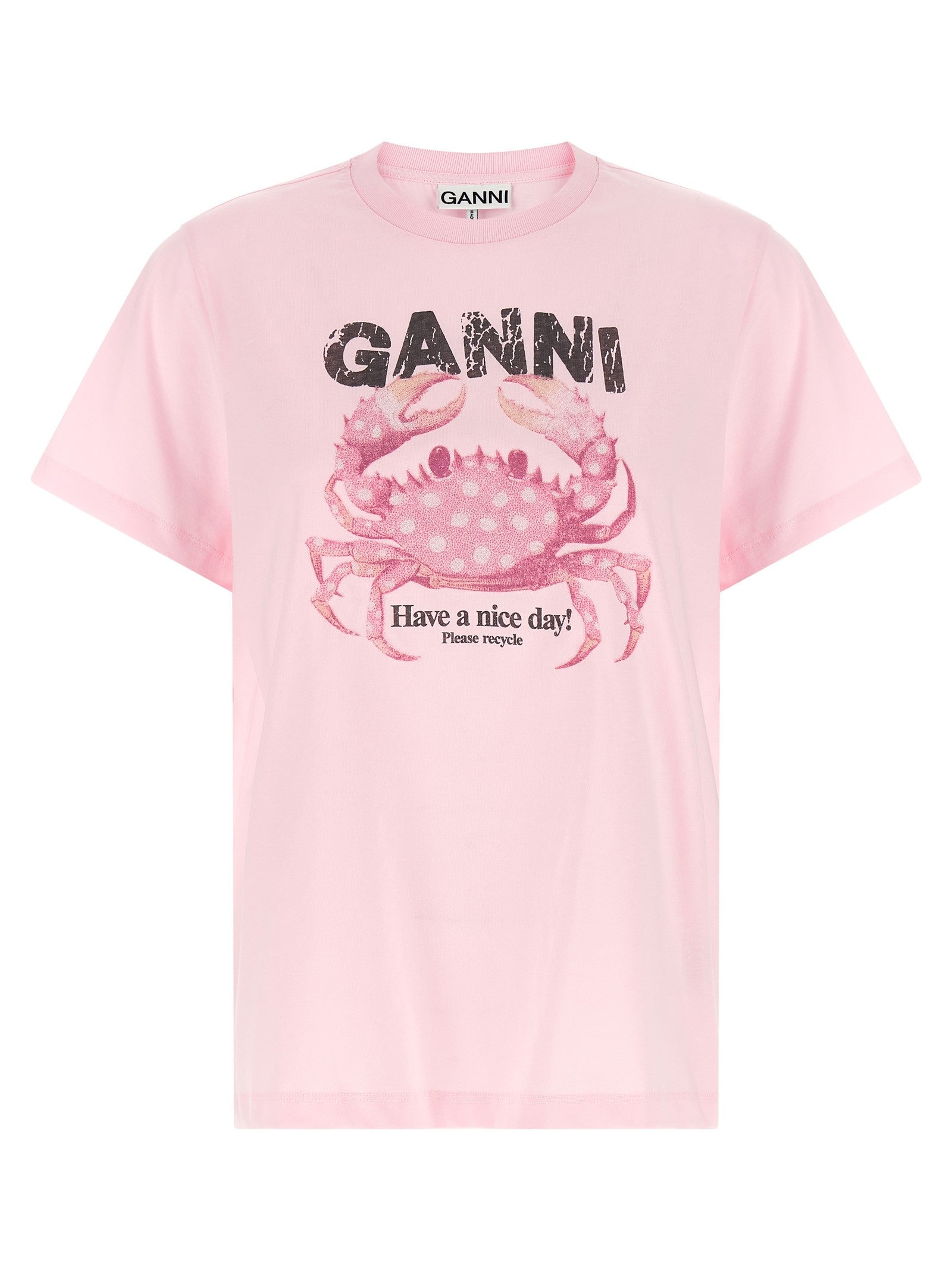Ganni Crab Shirt Blue