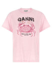 Ganni Crab Shirt Blue