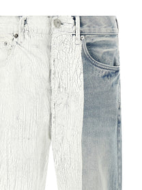 PURPLE BRAND Crackle Silver Jeans Blue