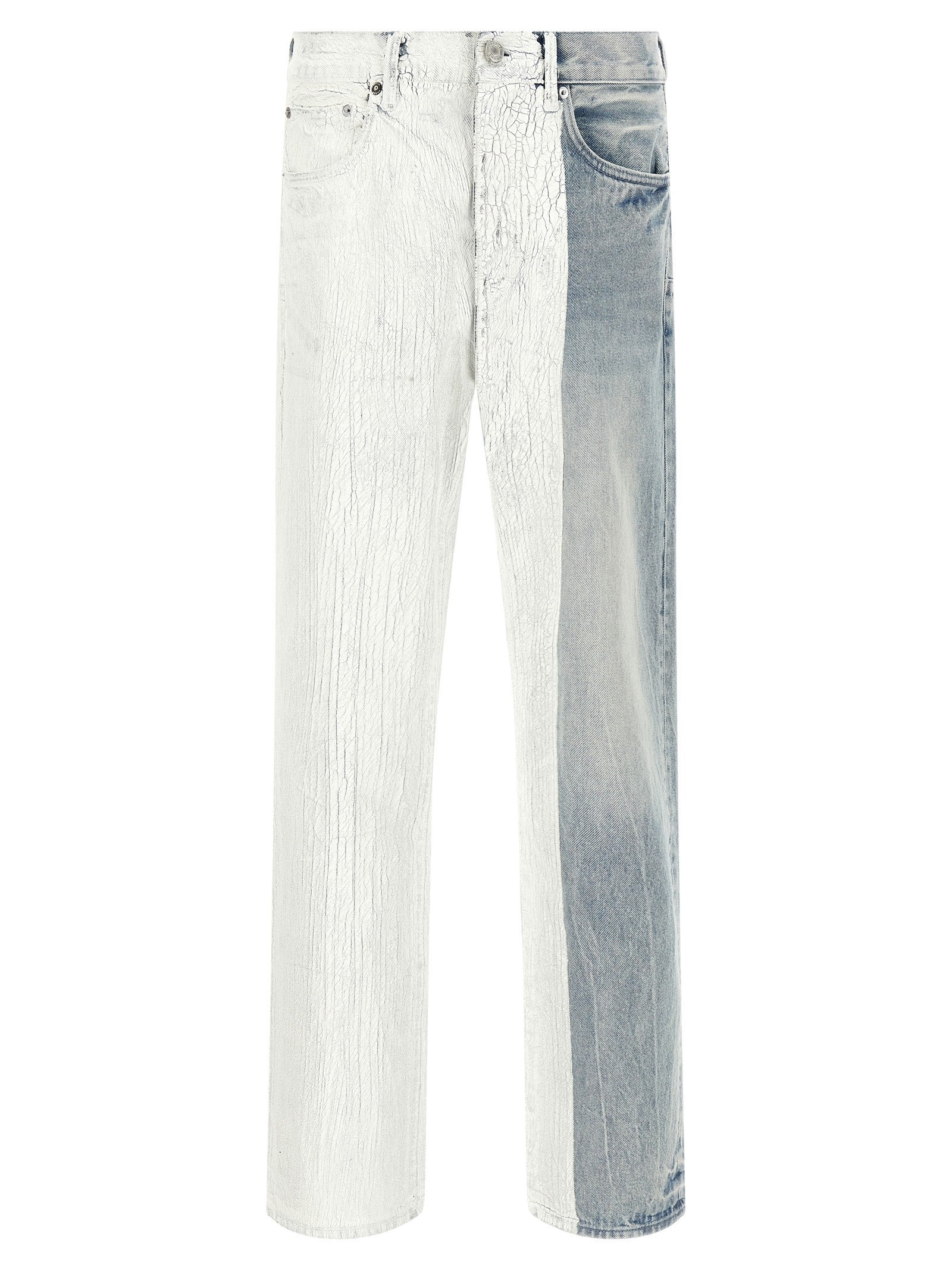 PURPLE BRAND Crackle Silver Jeans Blue