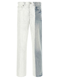 PURPLE BRAND Crackle Silver Jeans Blue