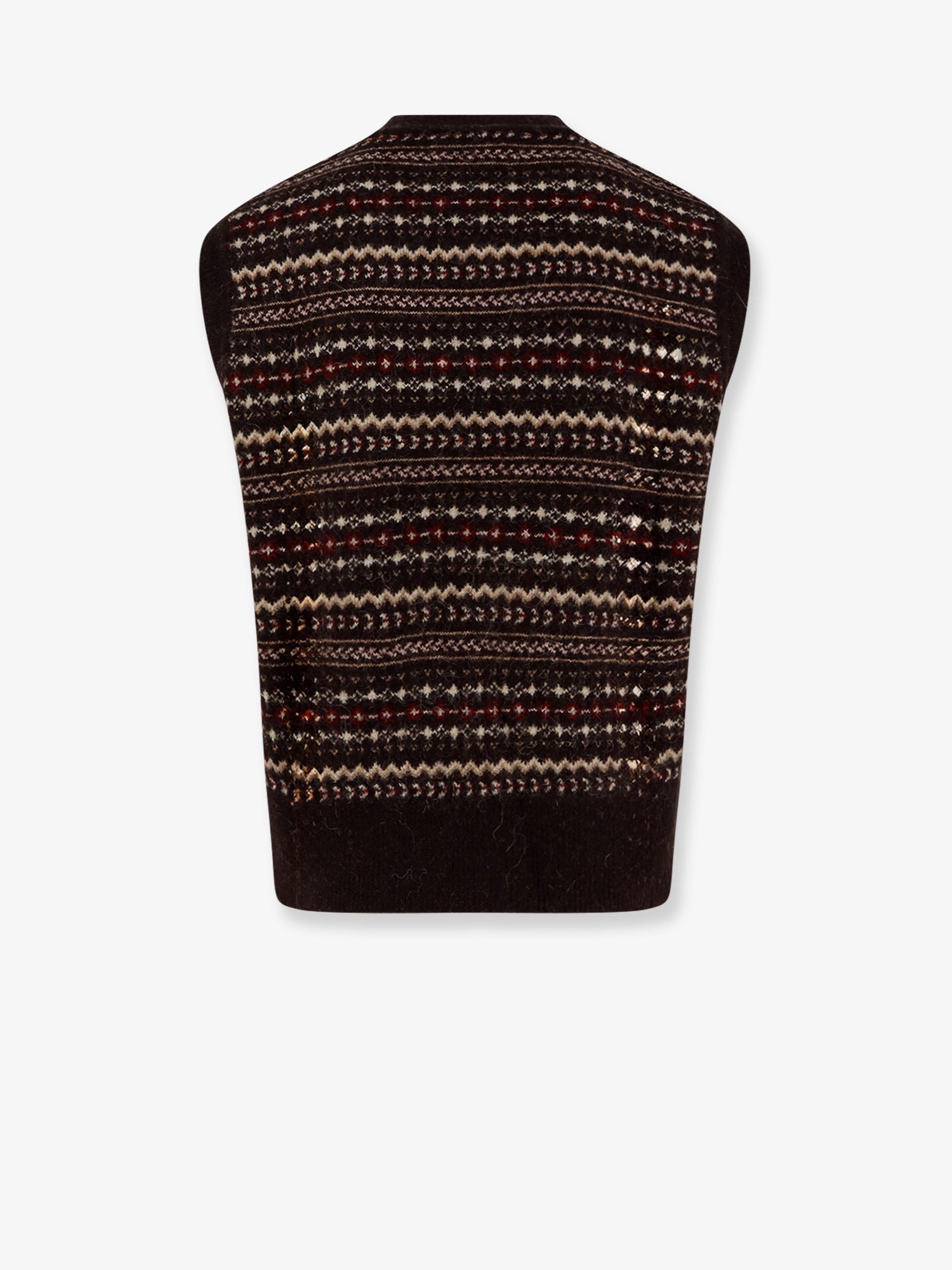 DUNST Unisex Crafted Unisex Vest Brown