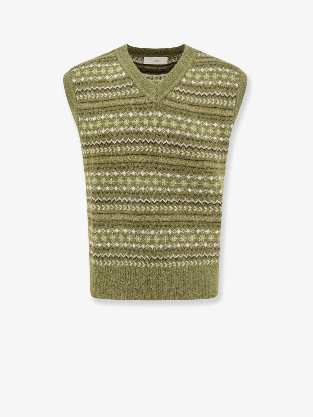 DUNST Unisex Crafted Unisex Vest Green