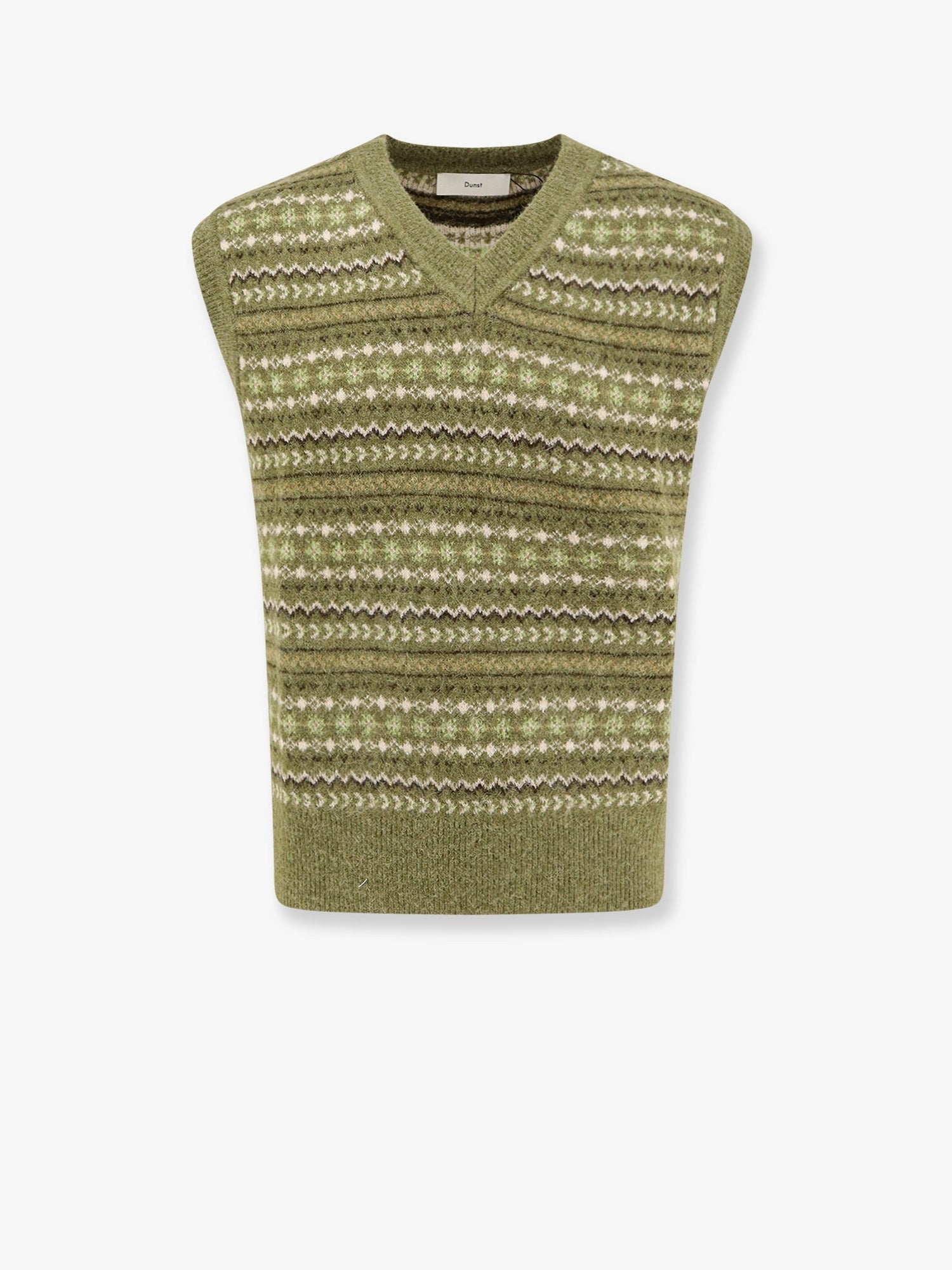 DUNST Unisex Crafted Unisex Vest Green