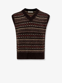 DUNST Unisex Crafted Unisex Vest Brown