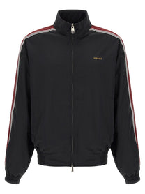 Versace Craquelé Effect Blouson Black