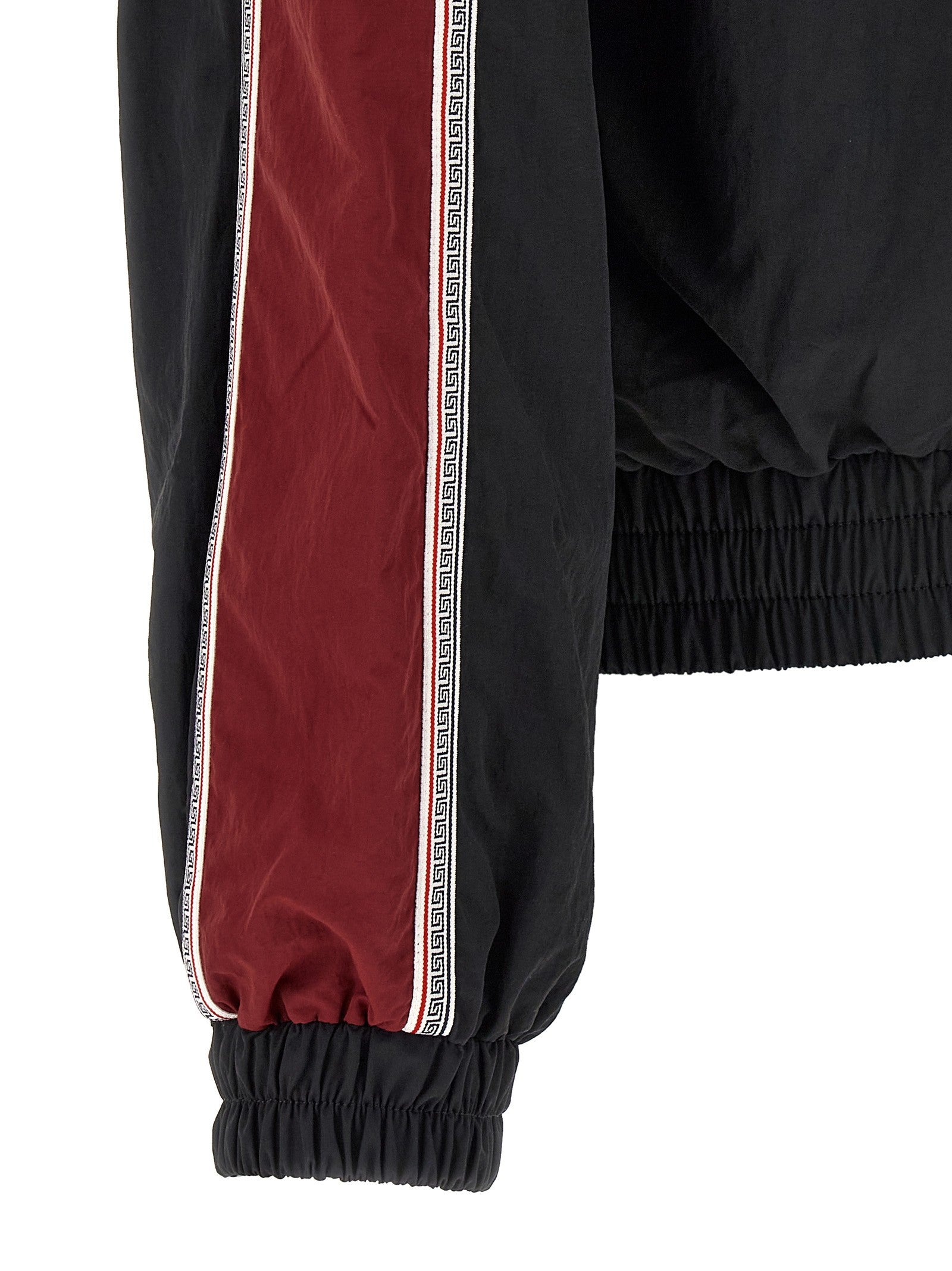Versace Craquelé Effect Blouson Black