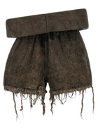 Rick Owens Crater Shorts Grey