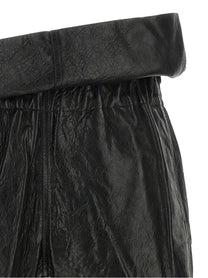 Rick Owens Crater Shorts Black, view 3