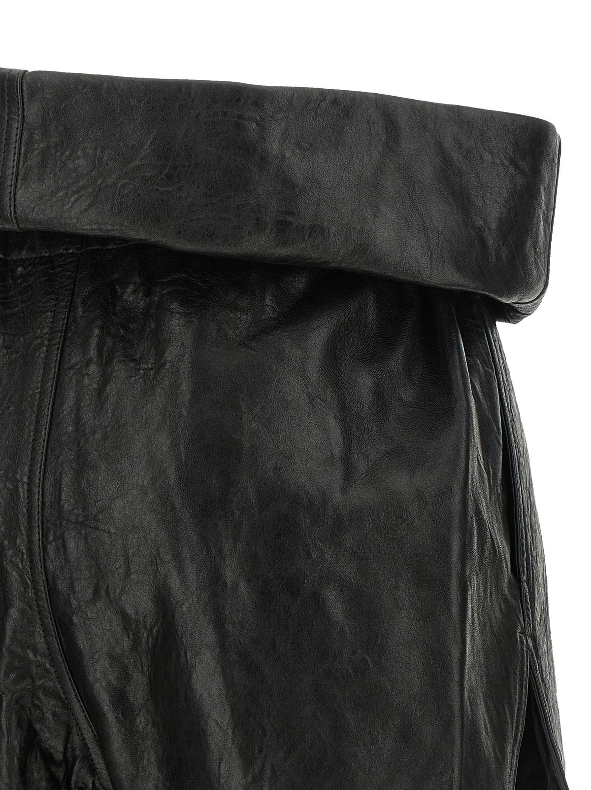 Rick Owens Crater Shorts Black, view 4