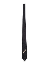 Valentino Men's Cravatta Con Black