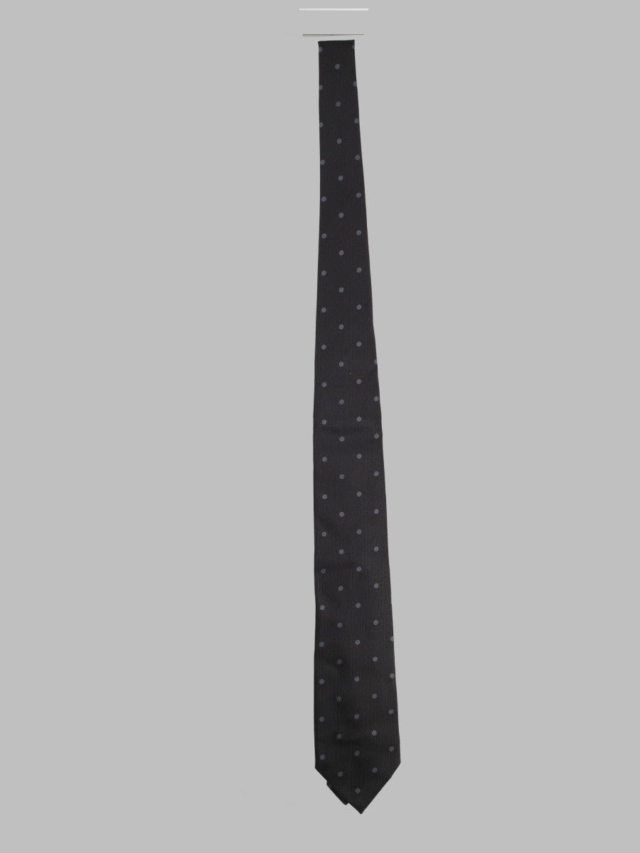 Tom Ford Men's Cravatta in Jacquard DI Seta Black