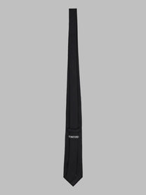 Tom Ford Men's Cravatta in Jacquard DI Seta Black