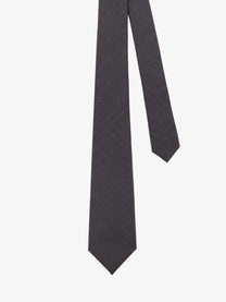 Kiton Men's Wool Tie Grey, view 2