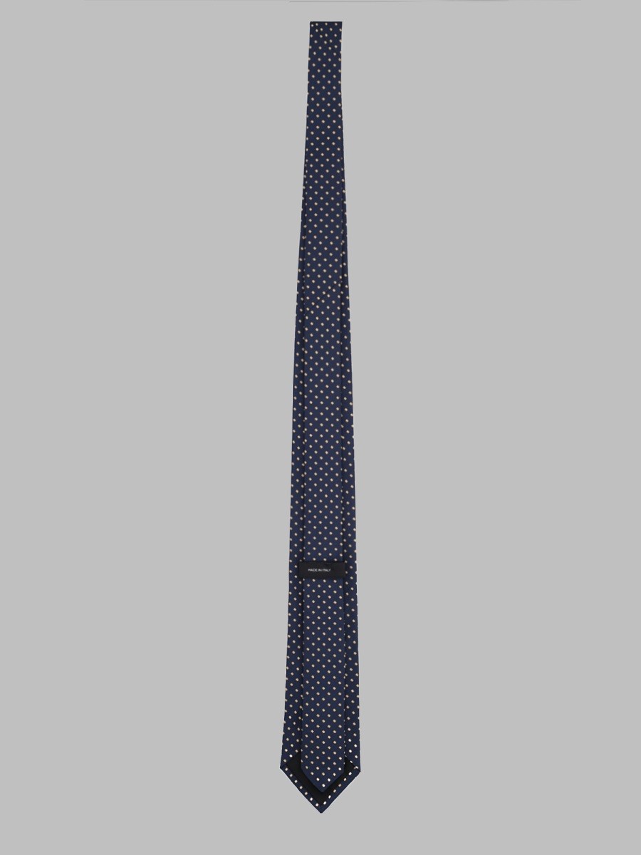 BOSS Men's Cravatta in Misto Seta Gold