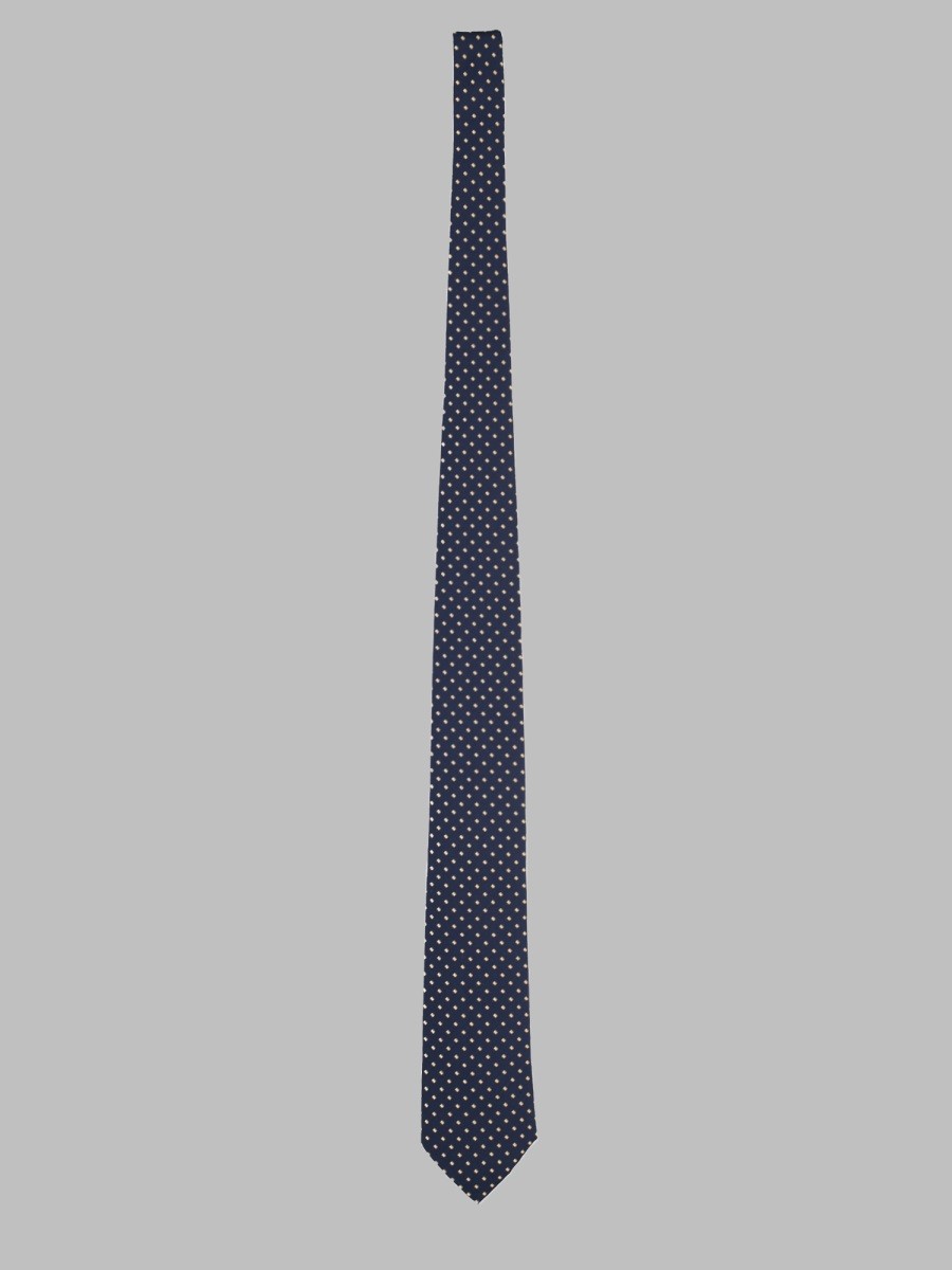 BOSS Men's Cravatta in Misto Seta Gold
