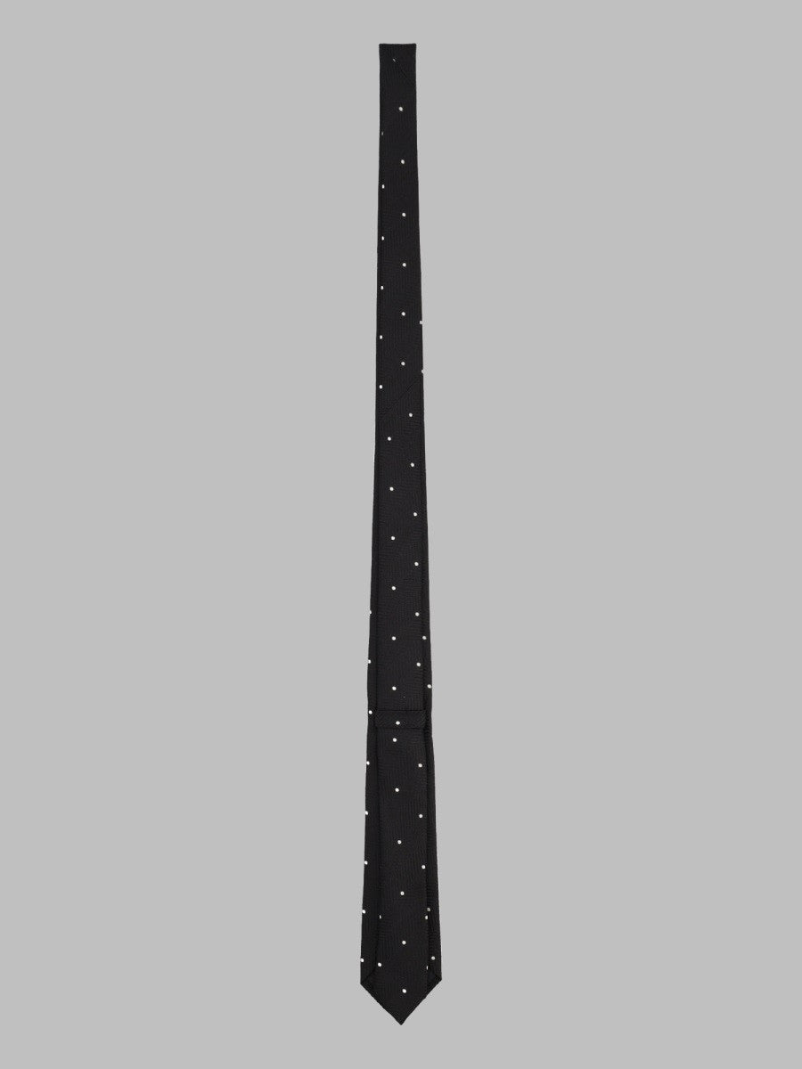 Tom Ford Men's Cravatta in Raso Black