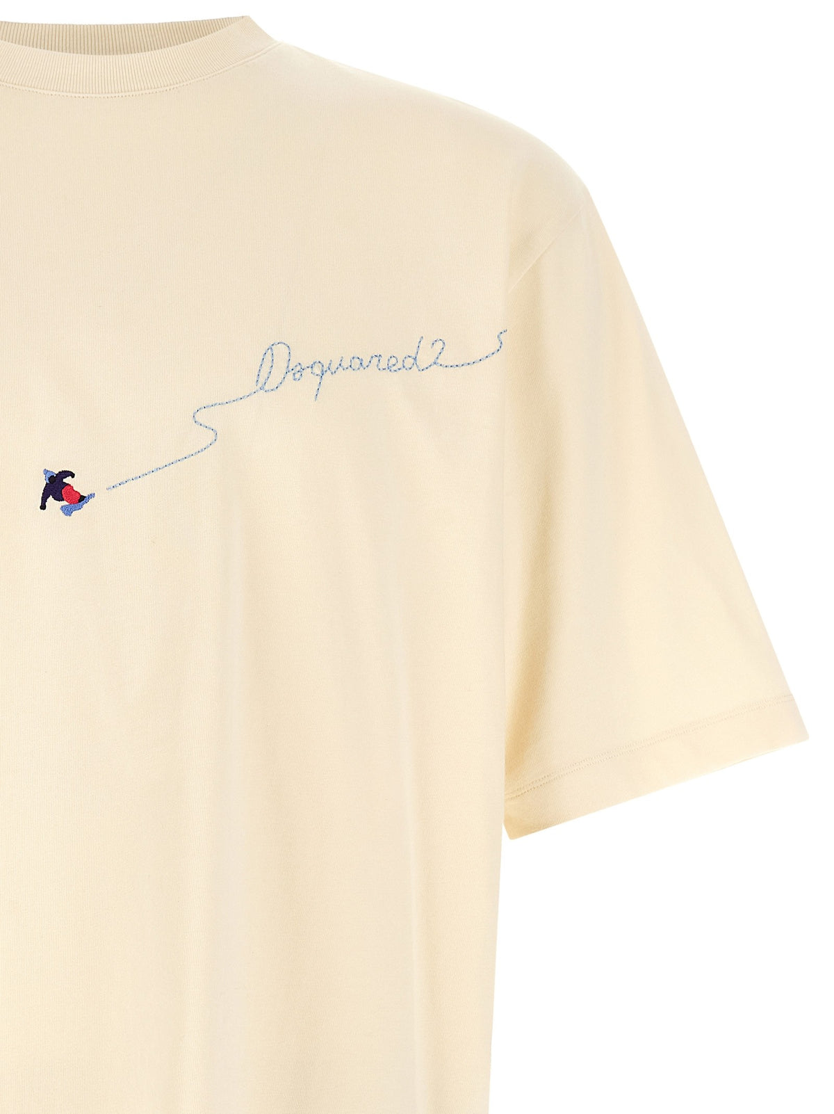 Dsquared2 Cream Snowy Dream Shirt White