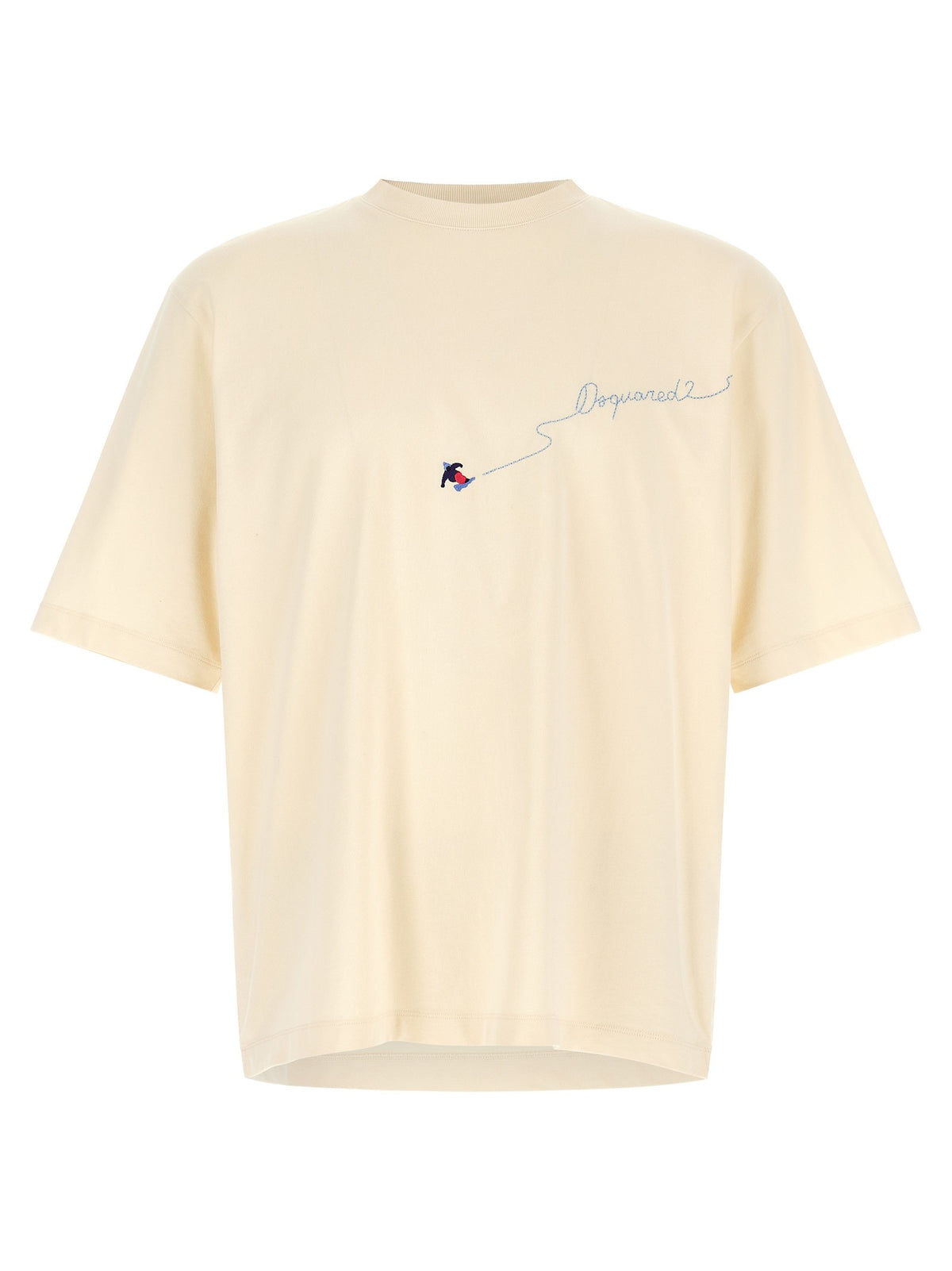 Dsquared2 Cream Snowy Dream Shirt White