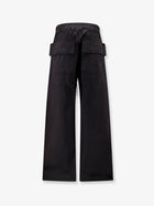 DRKSHDW Men's Creatch Wide Cotton Cargo Trousers Black, view 2