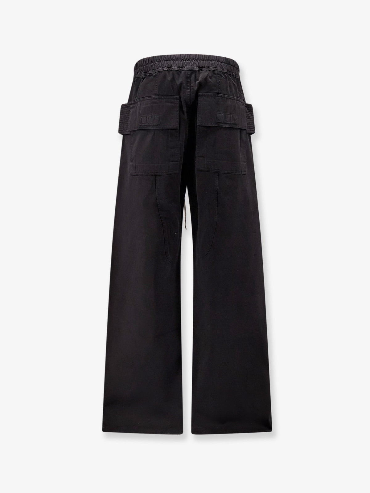 DRKSHDW Men's Creatch Wide Cotton Cargo Trousers Black, view 2