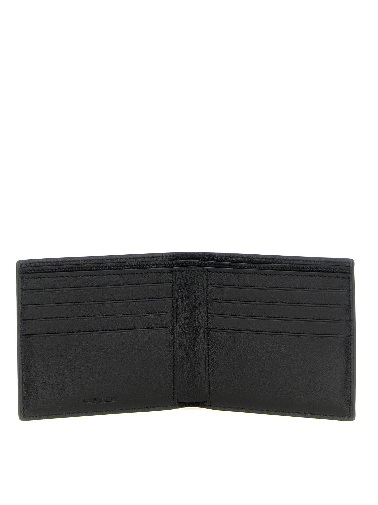 Balenciaga Credit Folded Wallet Black