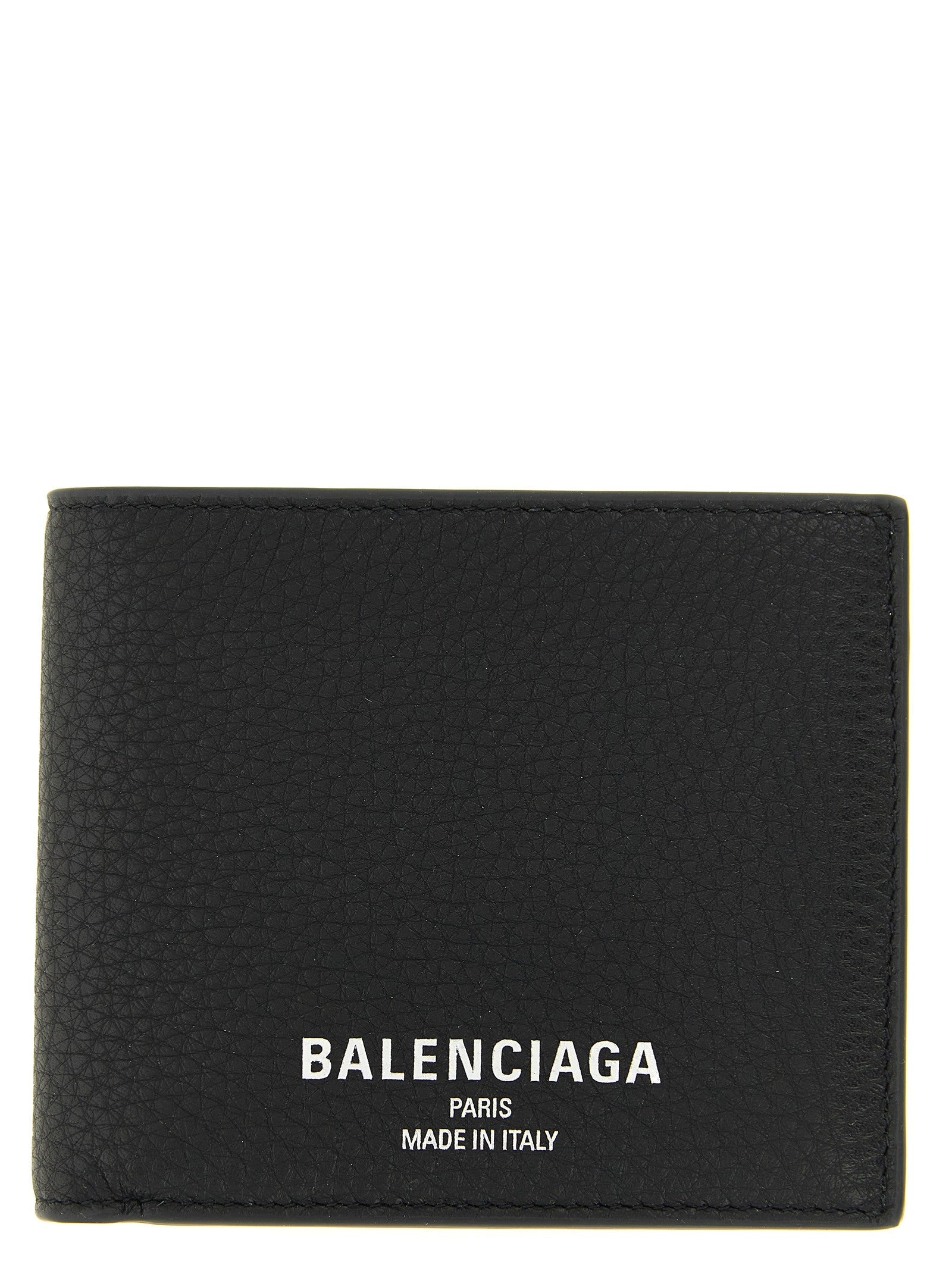 Balenciaga Credit Folded Wallet Black