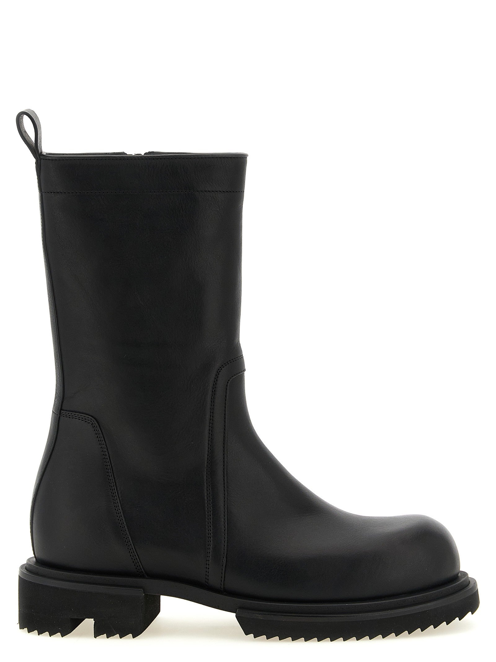 Rick Owens Creeper Gabe Ankle Boots Black